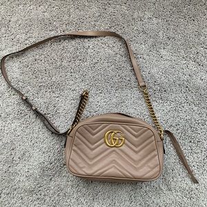 Gucci Marmont small matelassé shoulder bag